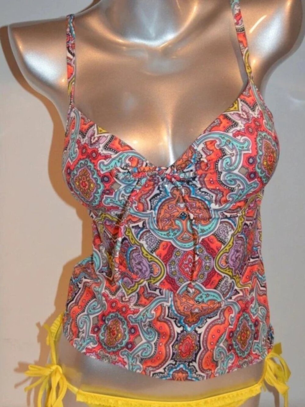 Brand New Victoria's Secret Tankini Set 32C Top/ Medium Bottom